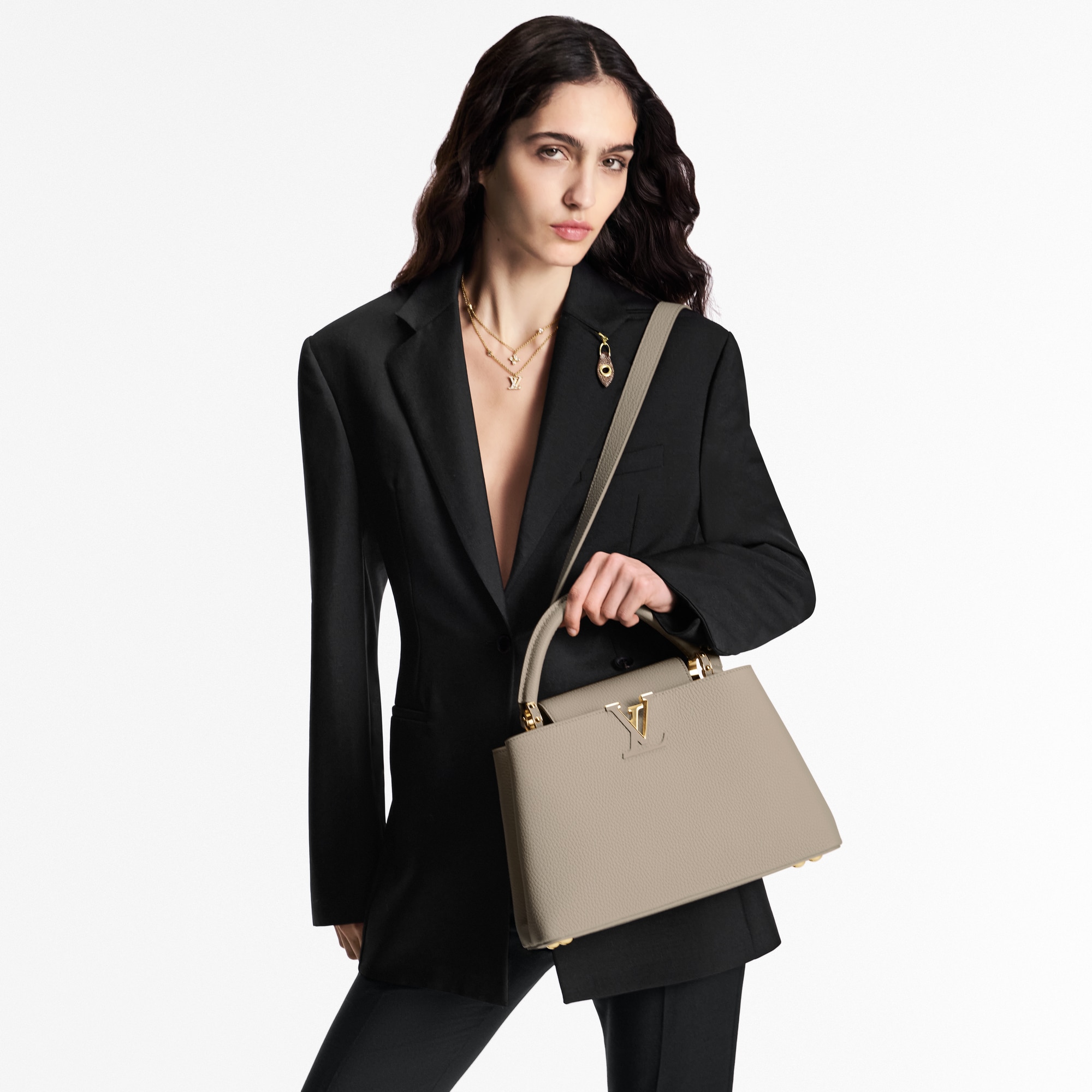 Capucines MM Capucines - Luxury Handbags - M24745 Beige | LOUIS